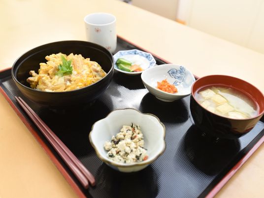和風の栄養満点食事
