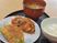 和食定食の昼食