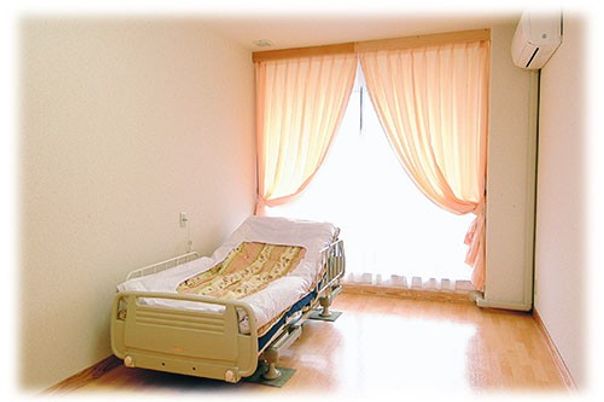 明るい空間の居室