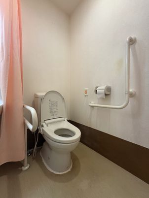 手すり付きトイレ  