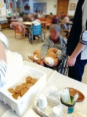 広々としたラウンジ