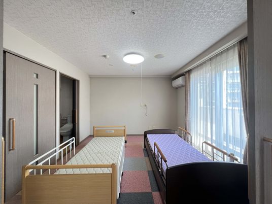 ゆったりした居室