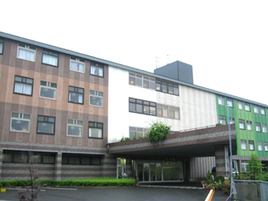 緑豊かな外観