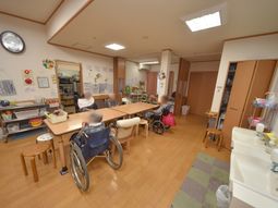 共用スペースを示すショット