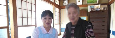 温かい雰囲気の居室