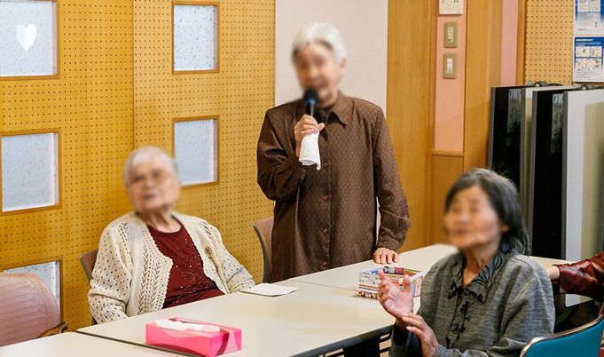 活動を楽しむ様子  