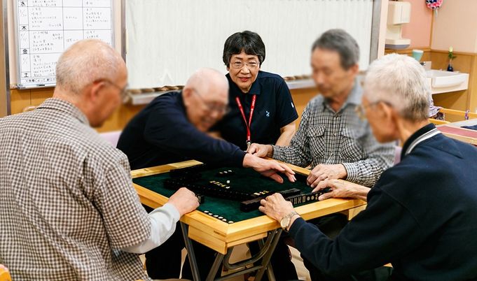 和やかな活動の様子