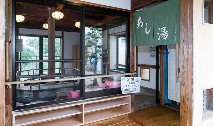 和室の入り口