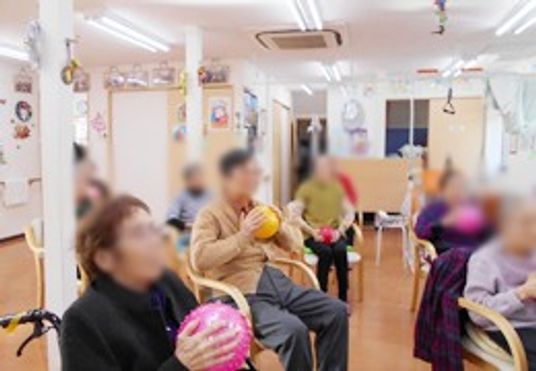 運動を楽しむ様子