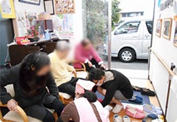活動中の様子の部屋