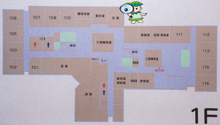 施設の見取り図