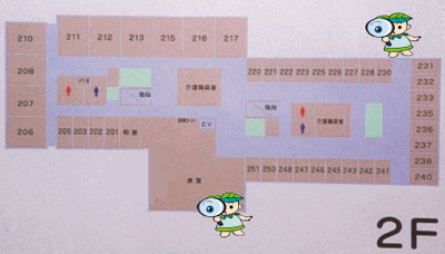 2階配置図