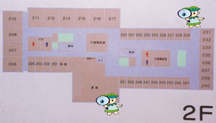 2階配置図