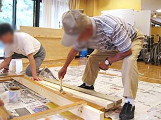 作業風景の多目的室