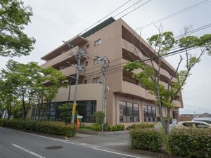 緑豊かな外観の建物