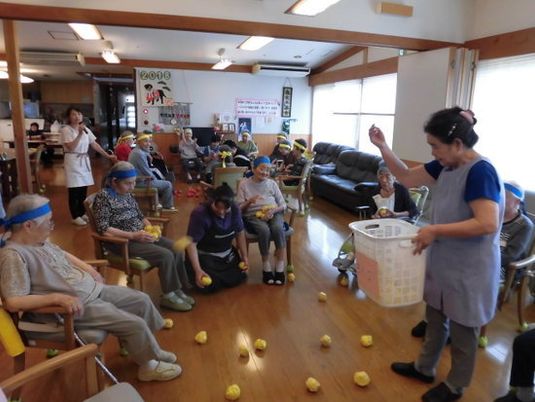 活動中の居室