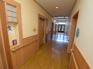 明るい廊下