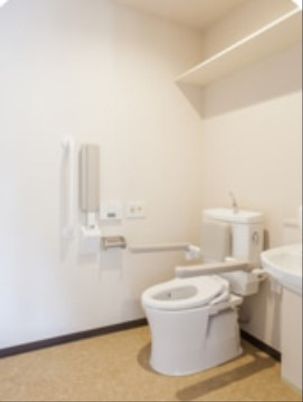 清潔なトイレ設備