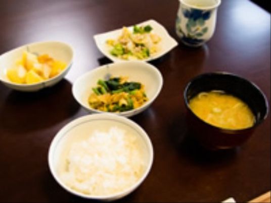 栄養バランスの取れた食事