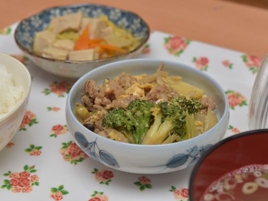 栄養バランスの取れた料理