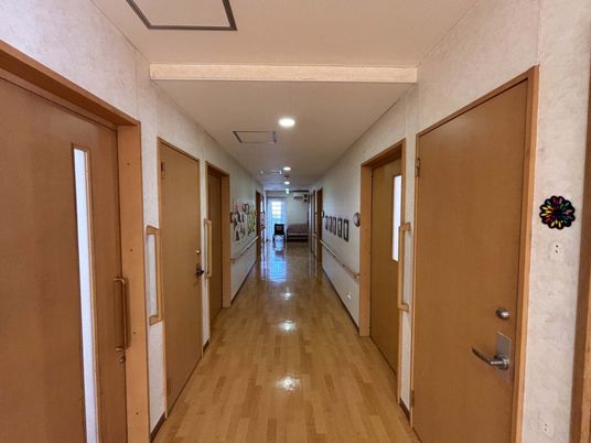 長い廊下