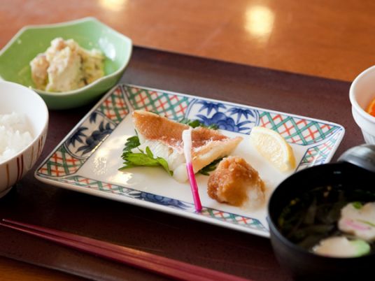 和食の盛り付け