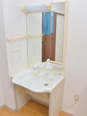 清潔な洗面台