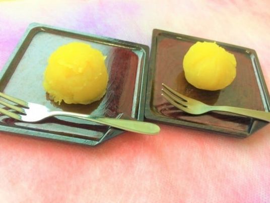 和菓子の盛り付け