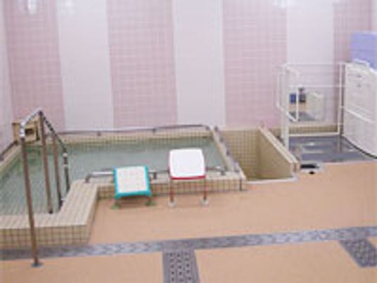 温水プール付き浴室