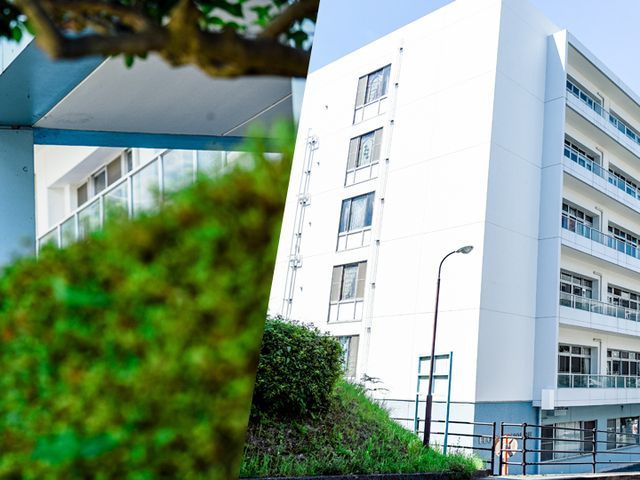 入居施設の外観 外観 入居を考えている方にとって、周囲の環境や施設の構造が知りやすい視点をご提供します。