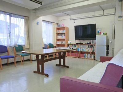 共用スペースの落ち着いた様子