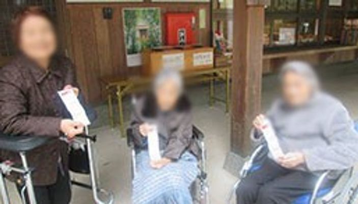 交流の様子ロビー