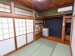日本式の居室の一角