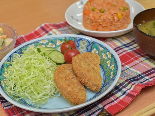 健康的な手作り食事