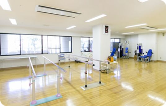 広々とした訓練室