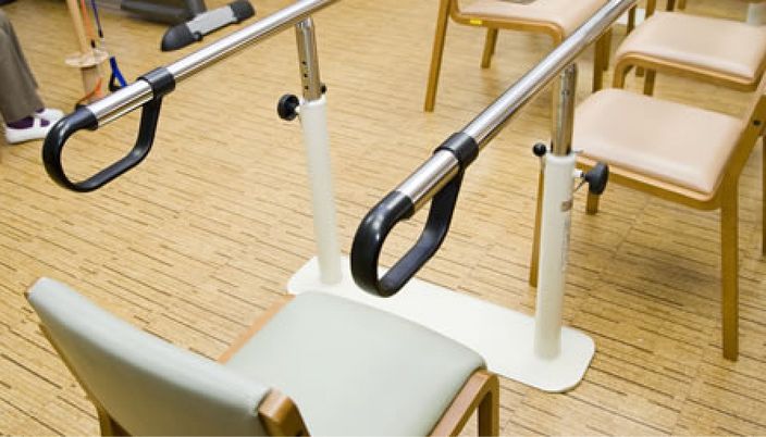 安全な歩行訓練室