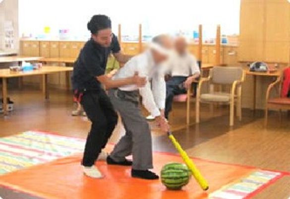 訓練中の様子