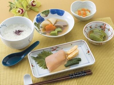 和食の食事セット