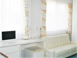 清潔感ある居室の一角