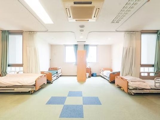 明るい居室  