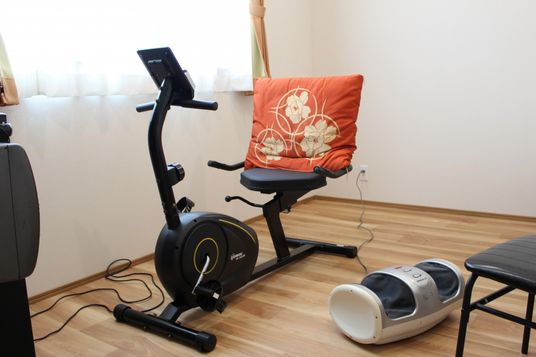 運動用機器がある部屋