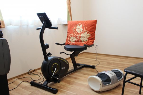 運動用機器がある部屋