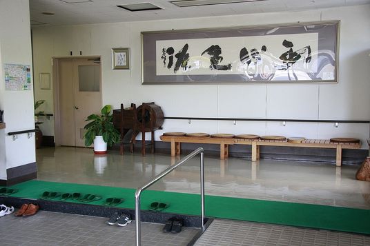落ち着いたロビーの様子