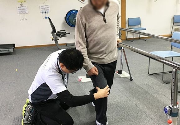 リハビリ中の様子