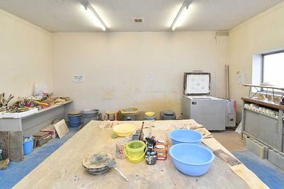 道具が並ぶ部屋