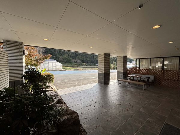 開放的な玄関