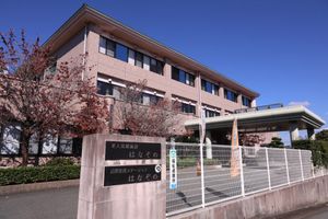 落ち着いた外観の建物