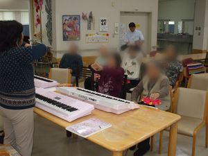 音楽活動を行う多目的室
