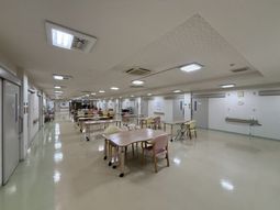 広々とした食堂
