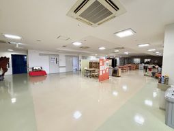 広々とした共有スペース